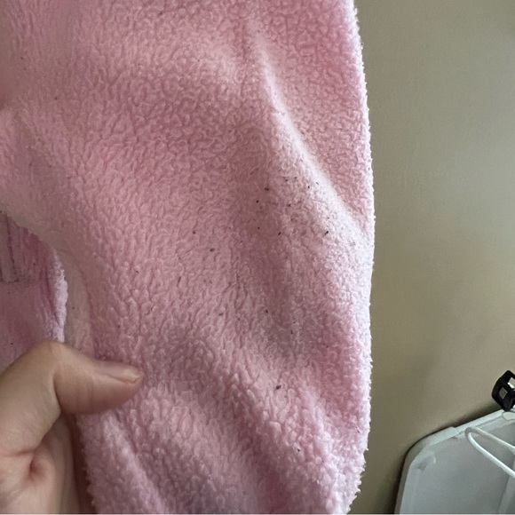 ◻️CARTER’S: Girl size 18 months, pink footsie pajamas w/ dinosaur, preowned◻️ - Picture 9 of 12